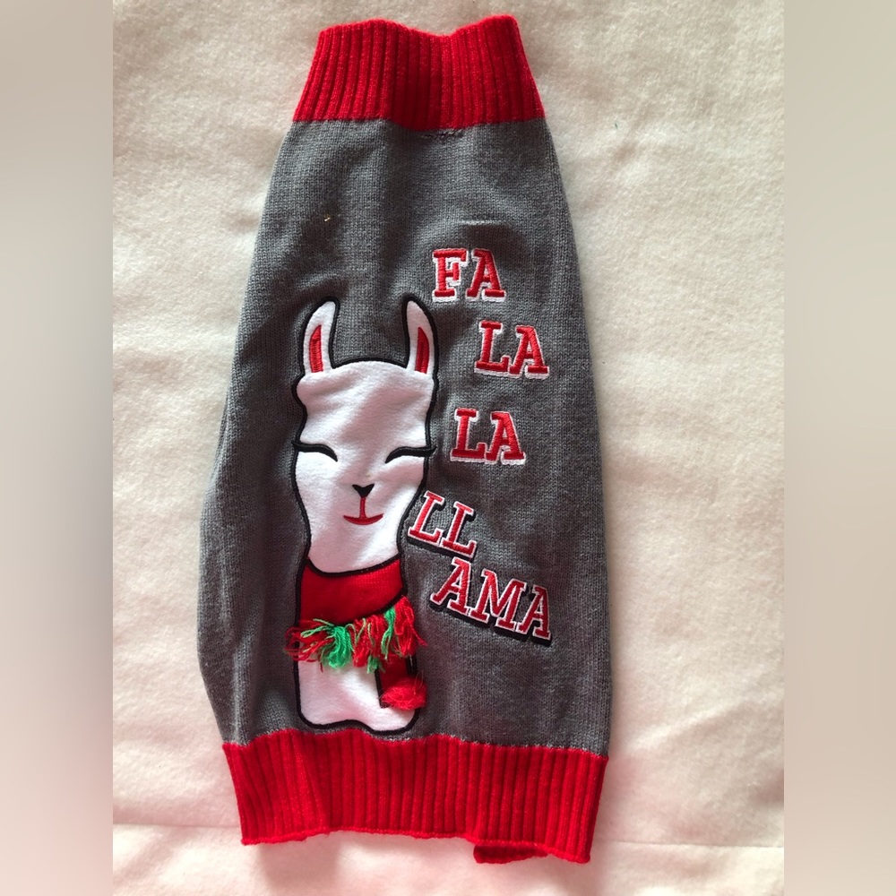Holiday turtleneck sweater for dogs by Silver Paw